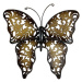 Prodex Motýl kov hnědobéžový větší 37 × 34 cm