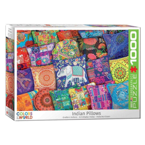 Eurographics 5470 puzzle indiánské polštáře, 1000 dílků