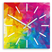 ModernClock Nástěnné hodiny Amazing barevné