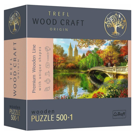TREFL - Dřevěné puzzle 501 - Central Park, Manhattan, New York