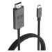 LINQ 8K/60Hz USB-C to HDMI Pro Cable 2m - Space Grey