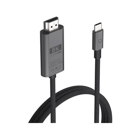 LINQ 8K/60Hz USB-C to HDMI Pro Cable 2m - Space Grey