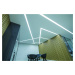 CENTURY AL PROFIL schodišťová lišta 80x50mm pro LED pásek 8mm šikmý svit opálový kryt IP20 délka