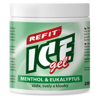 Refit Ice Masážní gel s mentholem a eukalyptem 230 ml
