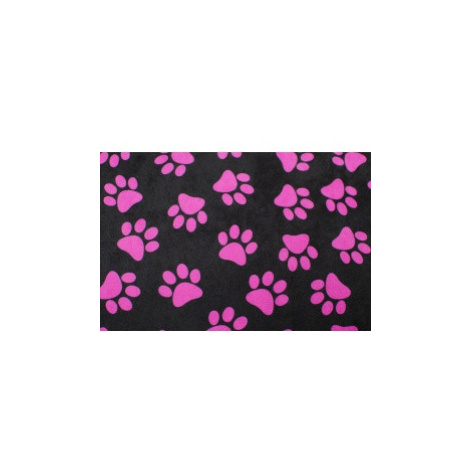Pelíšek pro psa Purtex Lilly Rozměr: 50x45 cm, Varianta: černo-fialový