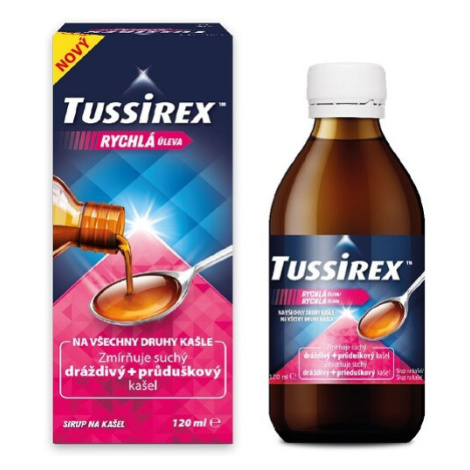 Tussirex sirup na kašel 120ml