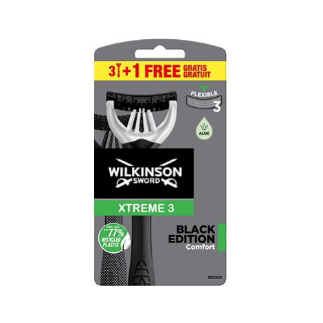 WILKINSON Xtreme3 Black Edition 4 ks