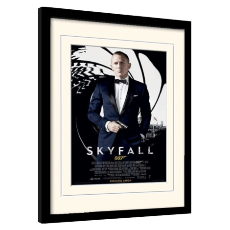 Obraz na zeď - James Bond - Skyfall, 34.3x44.5 cm Pyramid