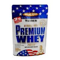 WEIDER Premium Whey, Jahoda-vanilka 500 g