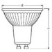 LED žárovka GU10 PAR16 OSRAM 4,5W (50W) neutrální bílá (4000K) stmívatelná, reflektor 36°