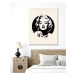 Obrazy na stěnu - Kontrastní portrét Marilyn Rozměr: 40x50 cm, Rámování: bez rámu a bez vypnutí 