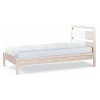 Studentská postel 120x200 artos - dub sofia/bílá
