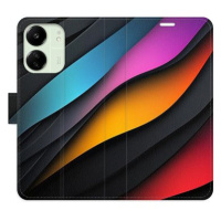 iSaprio Flip pouzdro Color Waves pro Xiaomi Redmi 13C