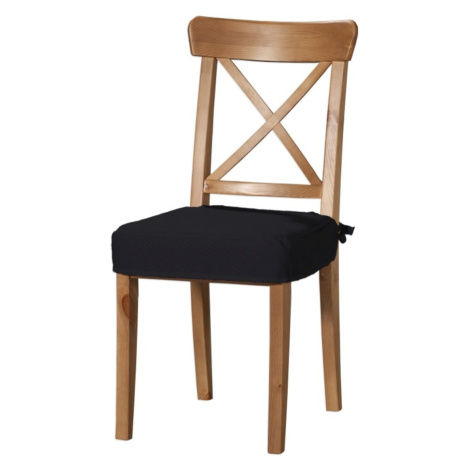 Dekoria Sedák na židli IKEA Ingolf, černá, židle Inglof, Etna, 705-00