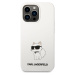 Zadní kryt Karl Lagerfeld Liquid Silicone Choupette NFT pro Apple iPhone 13 Pro, white