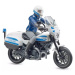BRUDER 62731 Set motorka Ducati Scrambler s figurkou policie