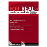 FOR REAL Pre-Intermediate Level Tests a Resources + Testbuilder CD-ROM / Audio CD Helbling Langu