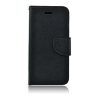 Flipové pouzdro FANCY pro Samsung Galaxy S22+, černá