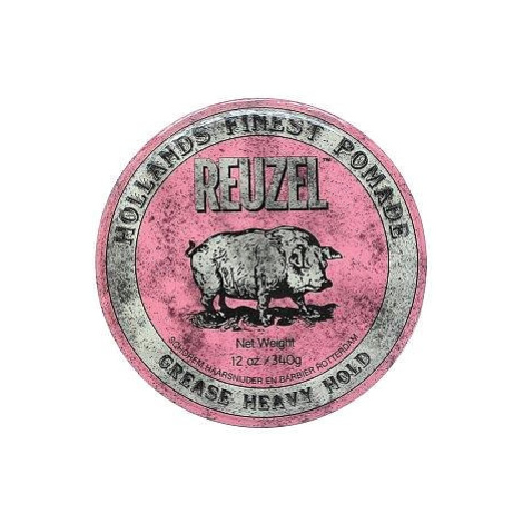 REUZEL Holland's Finest Pomade Pink Grease Heavy Hold pomáda na vlasy pro silnou fixaci 340 g