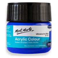 Akrylová barva Mont Marte,100ml, modrá (Ultramarine Blue)