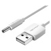 Kabel Vention Power Cable USB 2.0 to DC 3.5mm Barrel Jack 5V CEXWF 1m (white)