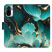 iSaprio flip pouzdro Blue Flowers 02 pro Xiaomi Redmi Note 10 / Note 10S