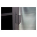LuxD Designová vitrína Damaris 150 cm černá