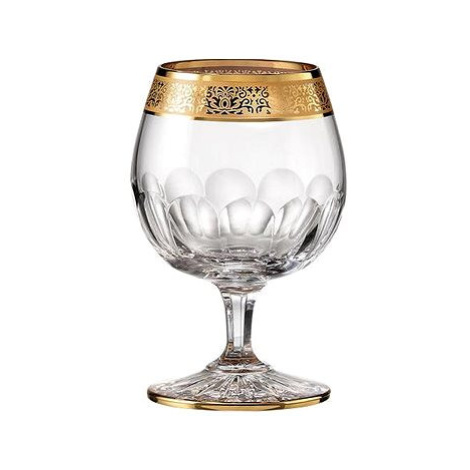 Bohemia Crystal Sada sklenic na brandy 2 ks 220 ml ROMANTIC Crystal Bohemia