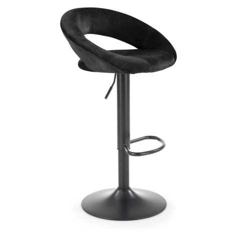 HALMAR Barová židle H102 černá