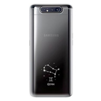 iSaprio čiré pouzdro - Blíženci - Samsung Galaxy A80