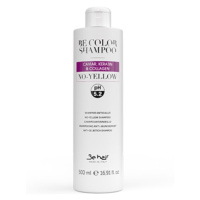 Be Hair Be Color NO YELLOW Shampoo - šampon proti žlutému nádechu s kaviárem, kolagenem a kerati