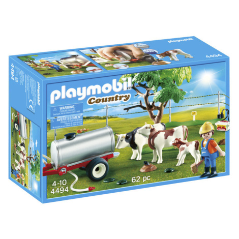 Playmobil Velká herní sada (krávy na pastvě)