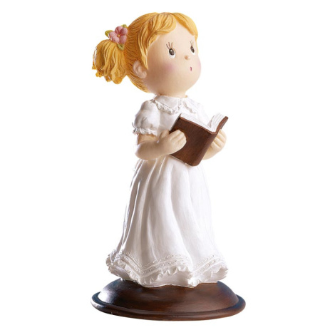 Dekora Figurka pro první svaté přijímání - Dívka s biblí