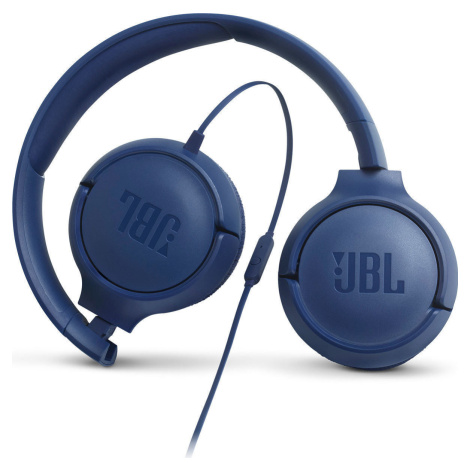 JBL Tune 500 Blue Sluchátka na uši