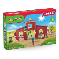 Schleich 42606 velká stodola se zvířaty a příslušenstvím