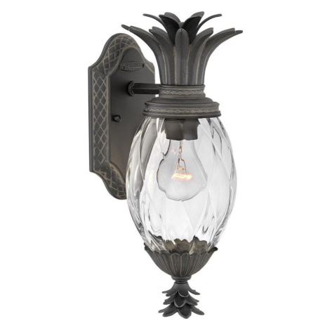 Elstead Hinkley HK-PLANTATION-S-MB - Venk. svítidlo PLANTATION 1xE27/40W/230V IP44 černá HK-PLAN