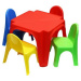 3toysm Dětský plastový stoleček s židlemi multicolor DS3T0885