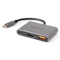 USB hub 3v1 100W HDMI 4K