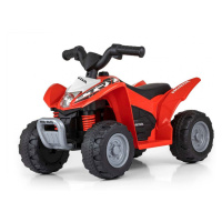 Elektrická čtyřkolka Honda ATV červená