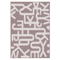 GDmats koberce Designový kusový koberec Letters od Jindřicha Lípy - 140x200 cm