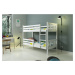 BMS Dětská patrová postel CARINO | 90 x 200 cm Barva: Bílá