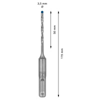 Vrták do betonu SDS plus-7X Bosch EXPERT Dostupné varianty: Vrták do betonu SDS plus-7X Bosch EX