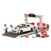 Stavebnice COBI - MASERATI GRAN TURISMO GT3 Racing set. 300 kostek, 2 figurky