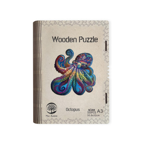 Wooden puzzle Octopus A3 EPEE Czech