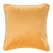 Oranžovobéžový polštář Tiseco Home Studio Velvety, 45 x 45 cm