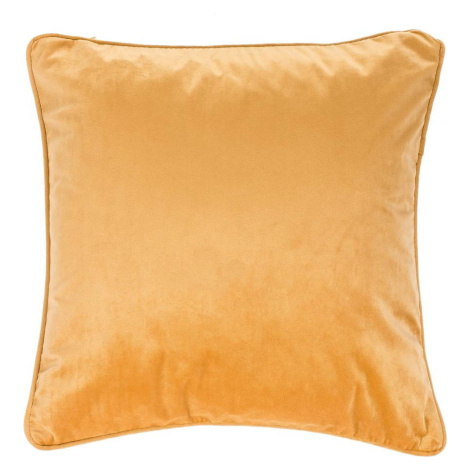 Oranžovobéžový polštář Tiseco Home Studio Velvety, 45 x 45 cm