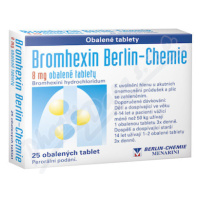 Bromhexin Berlin-Chemie 8mg tbl.obd.25