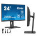 iiyama XUB2493HSU-B6 monitor 24 Ips Led 100Hz 1ms Hdmi DisplayPort Usb hub