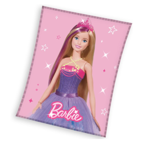 Dětská deka Barbie Princezna 150x200 cm Carbotex