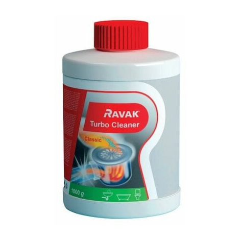 Čistič Ravak Ravak Cleaner Turbo 1 kg CLEATURBO750